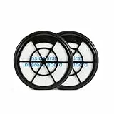Amazon Basics Filtros de Repuesto para Aspiradora de Trineo de 1,3L (Modelo: B0D6VD8P7T), Pack de 2, Lavables