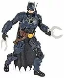 BATMAN - DC Comics - Figura Batman Articulada Coleccionable de 30 cm con 16 Accesorios y 17 Puntos de Articulación - 6067399 - Superheroes Juguetes - Juguete Niños 3 Años +
