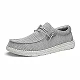 Bruno Marc Mocasines para Hombre Planos Mocasines sin Cordones Zapatos Clásicos Casual de Confort Suave Gris BLS211 Talla 41.5EU/8.5US