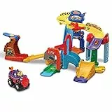 VTech - Rally Circuito de competición, playset Interactivo para Coches TutTut Bólidos, Juguete niños +1 año - Versión ESP (3480-540522)