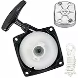 ZAMDOE Arrancador de Retroceso para 33cc 43cc 47cc 49cc 50cc Pocket Dirt Bike Gas Scooter Mini Chopper ATV, con Cuerda de Arranque