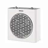 Mellerware - Calefactor Eléctrico Homy! 2000W | 3 Funciones (Incluido Ventilador) | Termostato Regulable | Apagado automático | Diseño Compacto | Apto Baños | Sistema Antivuelco | 20m2