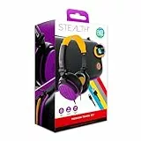 STEALTH Kit de Accesorios de Viaje Premium para Nintendo Switch y Switch Lite - Naranja y Morado