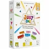 Asmodee Just One - Juego de fiesta - Diversión cooperativa de adivinación de palabras misteriosas para familiares y amigos, niños y adultos, a partir de 8 años, 3-7 jugadores, tiempo de juego de 15