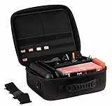 Konix Funda de protección y Transporte Big Carry Case Nintendo Switch 2 - Bolsillos para Accesorios - 14 Compartimentos para Juegos - Negro