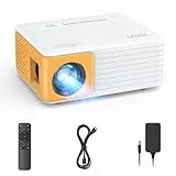 Yoton Mini Proyector Portátil - Y3 Proyector Portátil Soporte Full HD 1080P, 10000 Lumens Videoproyector con 50% Zoom, Projector Portable Compatible con Móviles/Teléfonos/PC/PS5/Xbox/USB/HDMI/AV