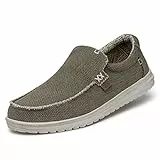 Hey Dude Mikka Braided, Loafer Shoes Hombre, fósil, 43 EU