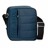 Pepe Jeans Ancor Bandolera Azul 17x22x7,5 cms Poliéster by Joumma Bags by Joumma Bags