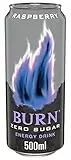Burn Energy Raspberry Zero Azúcar, Bebida Energética - Lata 500ml