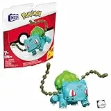 Mega Bloks Mega Construx Pokémon Bulbasaur Figura de 175 Bloques de construcción de Juguete para niños (Mattel GVK83)