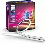 Philips Hue - Tira de luces led inteligente Hue Play Gradient para PC, 24-27', Luz Blanca y de Colores, sincroniza con el contenido de la pantalla
