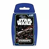 Top Trumps Juego de Cartas Star Wars Starships Classics, Juega con el Rebel X-Wing, el Destructor de Estrellas Imperial y la Fulminatrix, Educativo para más de 2 Jugadores es un Gran Regalo para