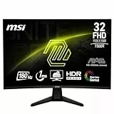 MSI Monitor Gaming mag 32C6, 1920x1080 (FHD), 31.5', 16:9, Curve 1500R, Negro