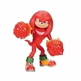 Sonic 3 The Hedgehog la Película - Figura de Acción Knuckles de 13 cm - Figura Articulada - Jakks Pacific