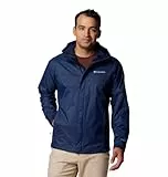 Columbia Watertight 2 Jacket, Chaqueta impermeable para la lluvia Hombre, Collegiate Navy, L