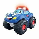 Clementoni Baby Coche de policía Elia, Coche de policía, Coche de niño de 1 a 4 años, Juego de Primera Infancia, Coche con Sonidos y Sirenas, estimula Las Manos, Vista y oído, Fabricado en Italia