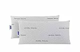 Todocama - Almohada viscoelástica Carbono Natural, compuesta por un núcleo 100% viscoelástico con partículas de carbono activo que disminuyen los malos olores y humedades. 2 Unidad (Paquete de 1)