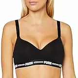 PUMA Iconic Padded Women's Top (1 Pack) Bra, Negro (Black), M para Mujer