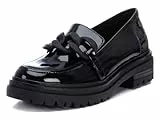 XTI, Mocasín Mujer, Negro (140379), 39 EU