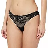 Calvin Klein Braguita Tipo Tanga para Mujer, Negro (Black), L