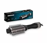 Cecotec Cepillo de Aire Voluminizador Bamba CeramicCare Unique. 1200 W Potencia, 2 en 1: Secador y Moldeador, Revestimiento Cerámico, 2 Velocidades y 3 Temperaturas, Función Aire Frío