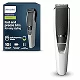 Philips Beardtrimmer Serie 3000, Barbero Recortadora de Barba con Tecnología Lift & Trim (modelo BT3206/14)