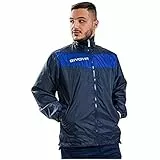 givova RJ005 Chubasquero, Hombre, Azul/Azul, L