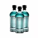 Ginebra The London Nº1 Blue Gin de 70 cl - Londres - Bodegas Gonzalez Byass (Pack de 3 botellas)
