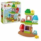 LEGO Duplo Mi Primer Árbol Equilibra y Apila - Juguete Educativos para Niñas y Niños de 1+ Años - Juego de Construcción para la Motricidad Fina con 2 Figuras de Pájaros 10440