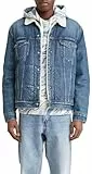 Levi's Type 3 Sherpa Trucker Chaqueta, Fable, L Hombre