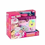 FUNLOCKETS - Joyero Secreto con Grabadora de Mensajes, Juguete a Partir de 5 años, Accesorios para Crear Joyas, Juguete para niñas y niños, con más de 25 sorpresas, Elementos coleccionables