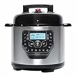 Cecotec Olla Programable GM Modelo H Deluxe. Programable 24 horas, Capacidad 6 litros,Sistema de cocción inteligente, Función báscula,Temperatura ajustable, Presión ajustable
