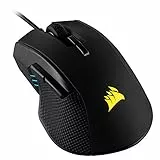 Corsair IRONCLAW RGB Ratón con Cable para Juegos FPS/MOBA - 18.000 PPP - 7 Botones Programables - Diseñado para Manos Grandes - Compatible con iCUE - PC, Mac, PS5, PS4, Xbox - Negro