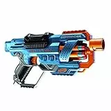 Hasbro Nerf 2.0 Commander RC-6, Lanzador de Dardos de Juguete, 12 Piezas, Juegos al Aire Libre para Niños y Niñas de 8 Años o Más, Tambor Giratorio