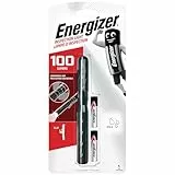 Energizer Linterna LED Boligrafo, Linterna Profesional, Bolsillo, Clip, 100 Lumenes, Pilas Incluidas