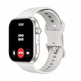 HONOR Choice Watch 2i, Reloj Inteligente 1.85 Pulgadas AMOLED, Llamadas Bluetooth, Spo2, 1ATM, IP68, Compatible con Android e iOS, Blanco