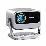 【Netflix Oficial & Auto Focus/Keystone】 Proyector 4K Smart 33000 Lúmenes 1080P Full HD, VOPLLS Proyector WiFi 6 Bluetooth con Dolby Audio, Projector para Movil/Exterior/Cine en Casa para iOS/Android