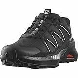 Salomon SPEEDCROSS PEAK, Zapatillas de Deporte para Hombre, Black Black Glacier Gray, 42 2/3 EU