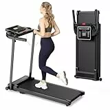 Zeporix Cinta de Correr Plegable Andar - Caminadora Electrica para Casa con Pantalla LED Treadmill for Home 3 en 1 Walking Pad Compact Portable Under Desk Running para el hogar y la Oficina 100KG
