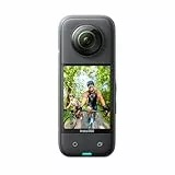 Insta360 X3 - Action CAM 360 Impermeable con sensores 1/2' de 48 MP, vídeo Active HDR 360 de 5.7K, Foto 360 de 72 MP, Objetivo único 4K, estabilización