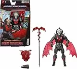 Masters of the Universe Masterverse Hordak Figura de acción, juguete de 17,8 cm de New Etheria de “She-Ra: La Princesa del Poder”, de MOTU, con alas articuladas, brazo con cañón, báculo y escudo JBP85