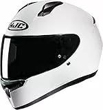 HJC, Casco Moto Integral C10 Pearl White, M
