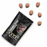 Higos Secos Cubiertos de Chocolate para Postre - Dulces Mr Fudgesto - Delicia Premium - Sin Azúcar Añadido - Aperitivo Saludable - Frutos Secos y Frutas Recubiertos de Cacao - Caja de 100g