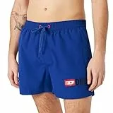 Diesel Bmbx-ken-37 Boxers Bañador, Azul (Clematis Blue), S para Hombre