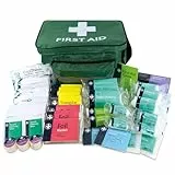 LEWIS-PLAST Kit de Primeros Auxilios Grande con 224 Piezas - Diseño Compacto y Conveniente, Ideal para el Hogar, la Oficina y los Deportes - Botiquín Médico Completo