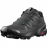 SALOMON Speedcross, Zapatillas de Trail Running Hombre, Black Black Phantom, 44 2/3 EU