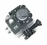 tempo di saldi Cámara de acción Ultra HD 4 K, WiFi, 16 Mpx, con Mando a Distancia, vídeo Deportivo, Impermeable