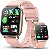 WeurGhy Reloj Inteligente Hombre/Mujer, 1.85'' Smartwatch con Llamadas Bluetooth, Reloj Digital