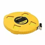 Stanley 0-34-297 - Cinta métrica arrollable (fibra de vidrio, 30 m)