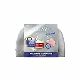 Olay Set De Regalo Con Crema De Noche Retinol24 Y Crema De Día Regenerist Tamaño Viaje Para Una Piel Suave Y Radiante, Con Niacinamida Y Péptidos, Neceser Y Piedra Gua Sha